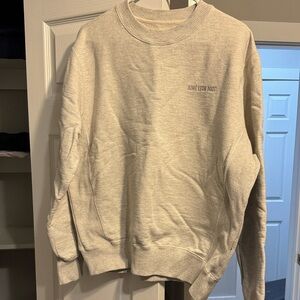 Aime Leon Dore Light Gray Crewneck Sweater